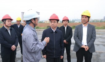联悦气体 | Linkye Gas-九江市市委副书记、市长蒋文定莅临江西联悦考察调研