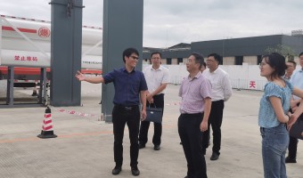 联悦气体 | Linkye Gas-清华大学余凌云教授一行莅临联悦物流开展调研